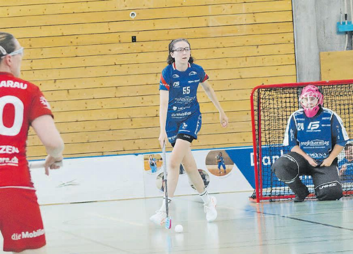 Kristina Schärer rettete die Reinacherinnen mit ihrem Treffer in die Verlängerung. (Bild: Roland Jaus)