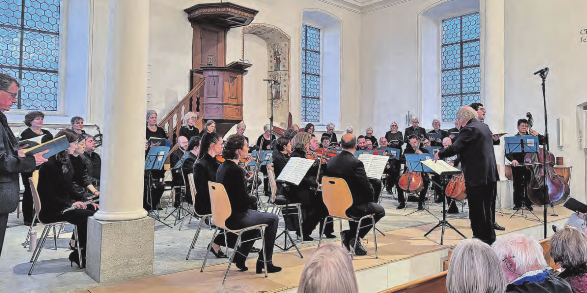 Mit «Das Alexanderfest» bot die Cappella dei Grilli einen wahren Musikgenuss zum Jubiläum. (Bild: Verena Schmidtke) - Das Bild wird blockiert. – Möglicherweise durch einen aktiven Adblocker.